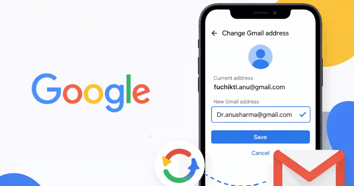 Google Now Lets You Change Your Gmail Address — Here’s How
