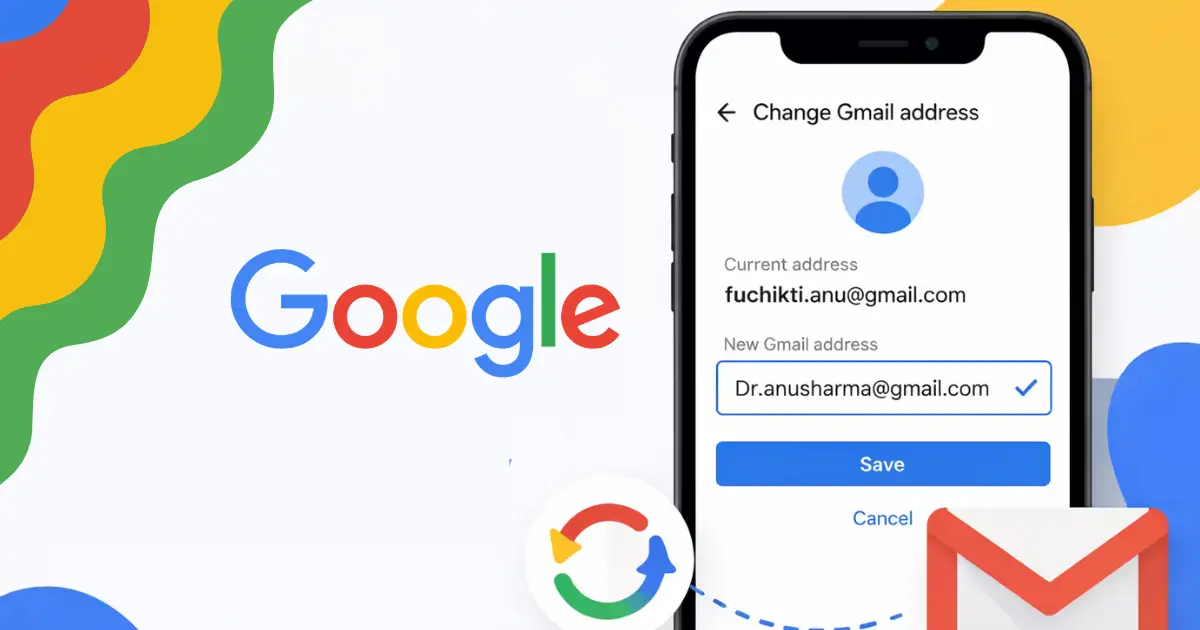 Google Now Lets You Change Your Gmail Address — Here’s How